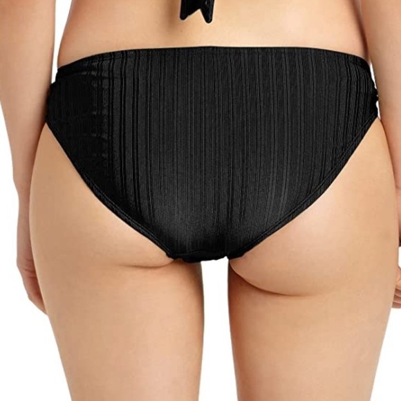NWT California Waves Ribbed Hipster Bikini Swim Bottoms - Picture 2 of 5